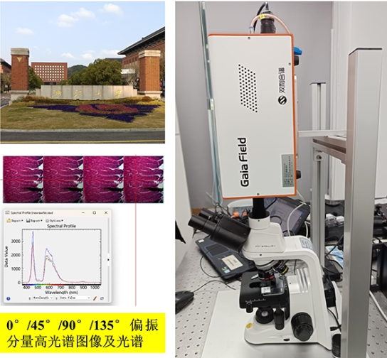 浙江大學顯微偏振高光譜成像系統(tǒng)項目驗收